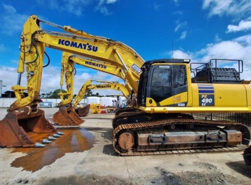 50T Komatsu PC490 Excavator - mine spec 1