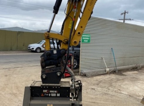 9T CAT 309CR Excavator with CAT Mulcher 3