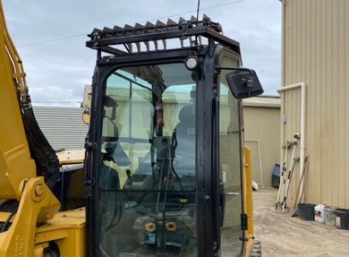 9T CAT 309CR Excavator with CAT Mulcher 4