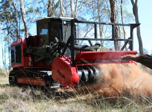 Fecon Forestry Attachments: Mulchers, Stump Grinders, Tree Shears