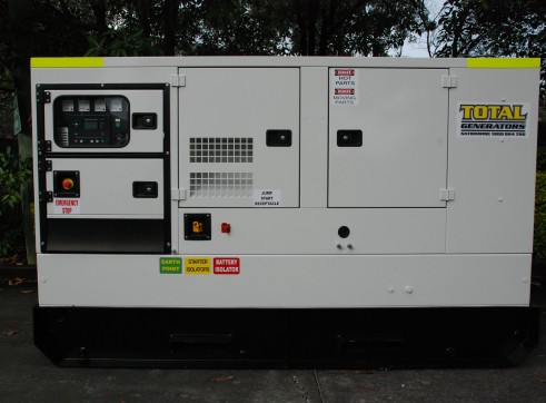Generator - Silenced Diesel 100 kVA Prime Power 1