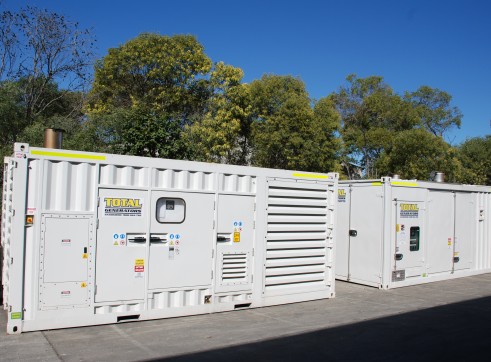 Generator - Silenced Diesel 1000 kVA Prime Power 1