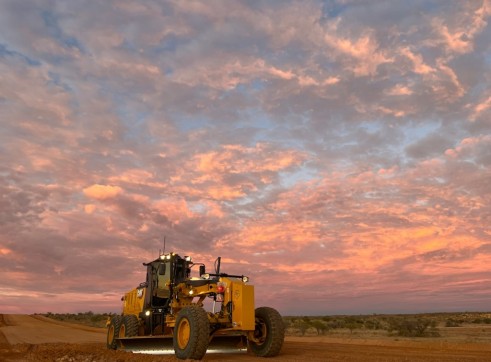 Caterpillar 140M AWD Grader with GPS/UTS 1