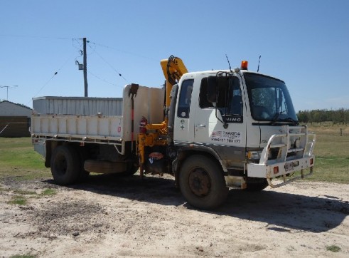 Hino 5T Tipper / 5T Hiab 1