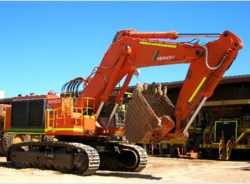 Hitachi EX1200BE-5 Excavator 1