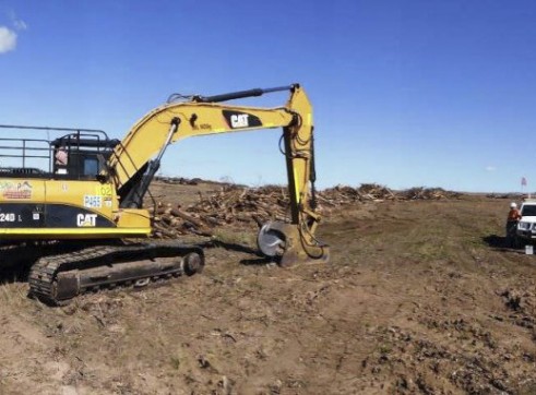 Horizontal Grinder Job 9