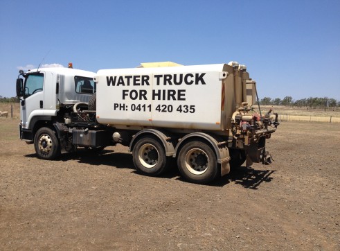 Isuzu Water Truck 12,000L 1