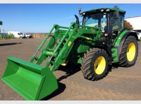 John Deere 6105R Cab Tractor 2