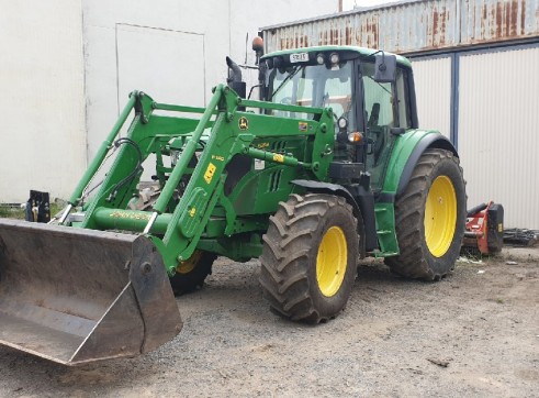 John Deere 6125M Cab Tractor 1