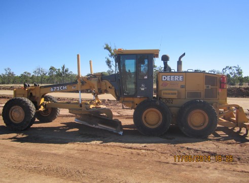 John Deere 672CH Grader