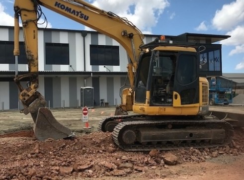 Komatsu 14 Excavator 1