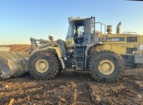 Komatsu WA500 Wheel Loader