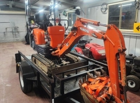1T Kubota k008-3 excavator 3