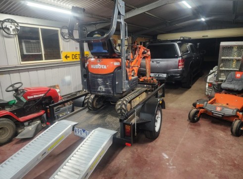 1T Kubota k008-3 excavator 5