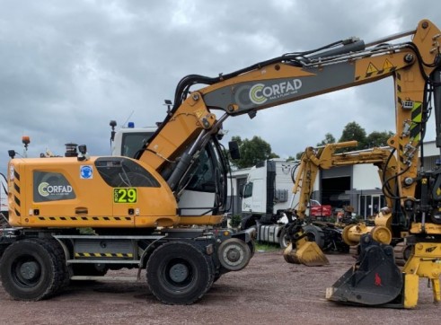 22T Hi-Rail Liebherr A922 Wheeled Excavator