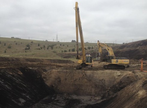 Long reach excavators 1
