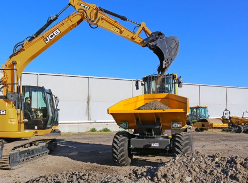 9T Mecalac 9MDX Site Dumper - Swivel 3