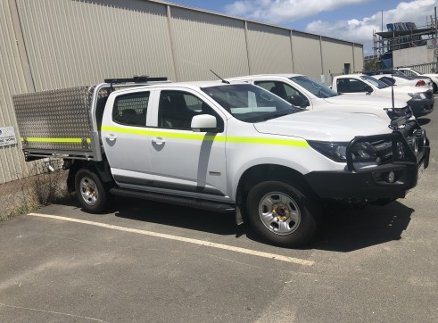 Mine Spec Twin Cab Utes with Large Tool Box 1