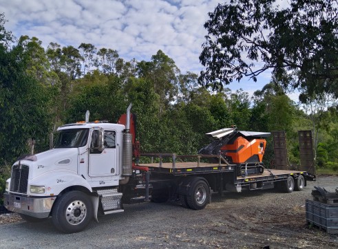 Mobile mini jaw crusher 2