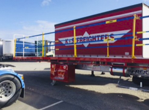 NEW 45FT Flat Top Trailers 5