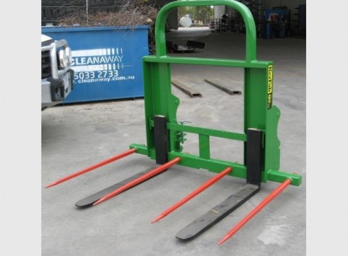 Pallet Square Bale Fork Combo