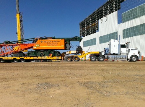 Quad axle low loader & Dolly