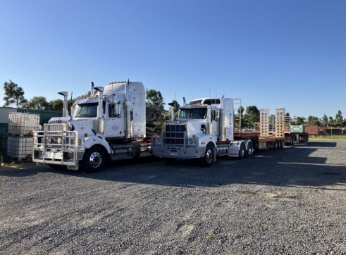 Flat Top & Drop Deck Road Trains 3