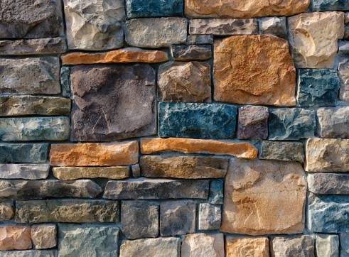 Rock Wall Construction 2