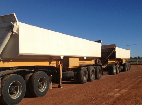 Side Tippers - Road Train 1