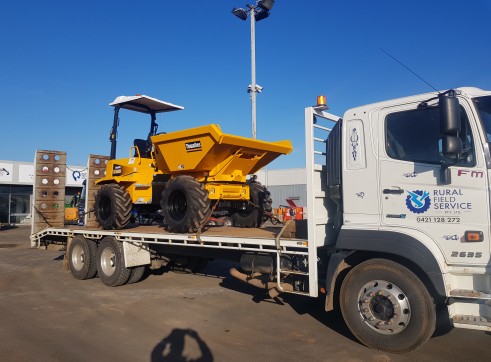 6T Site Dumper - swivel bin 1