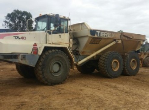 Terex articulated moxy 7