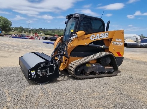 Tracked SkidSteer w/6FT Brush Cutter 8