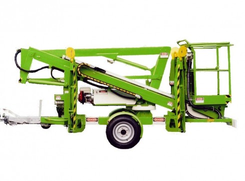 Trailer Mounted Cherry Picker - 12m Nifty 8