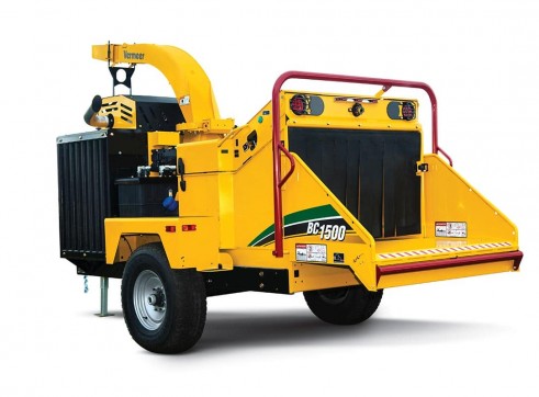 Wood Chipper Hire - Wet or Dry Hire Vermeer BC1500 1