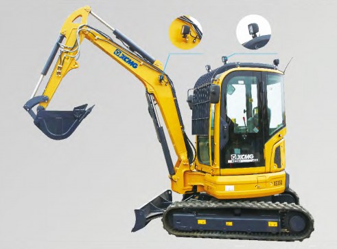 4T XCMG XE35U Mini Excavator 7