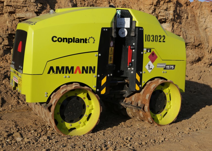 1.5 T Remote Control Trench Roller Ammann 1575 2
