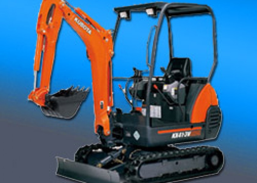 1.6 Tonne Kubota Excavator 1