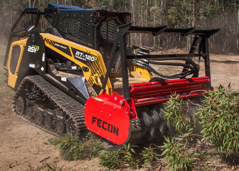 100HP Posi-Track with Forestry Mulcher 3
