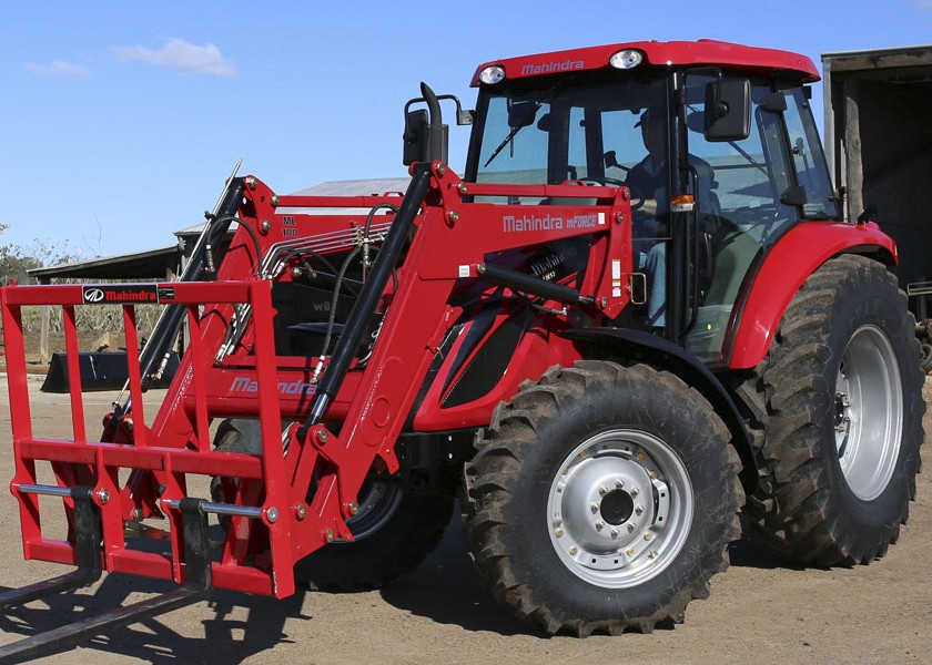 100HP Tractor with Front end Loader 1