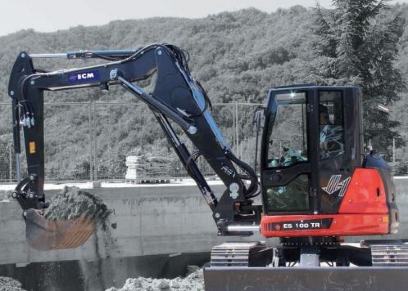 10T ECM ES100TR Excavator 1