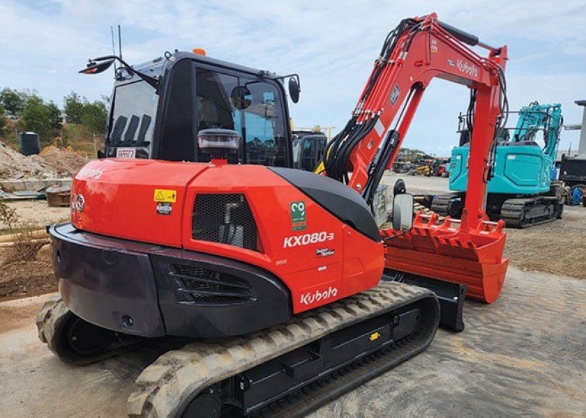 8t Kubota Excavator 2
