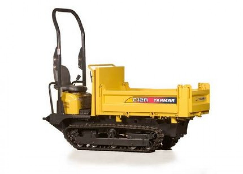 1200KG TIGHT ACCESS TRACKED MINI DUMPER WITH TRAILER 1