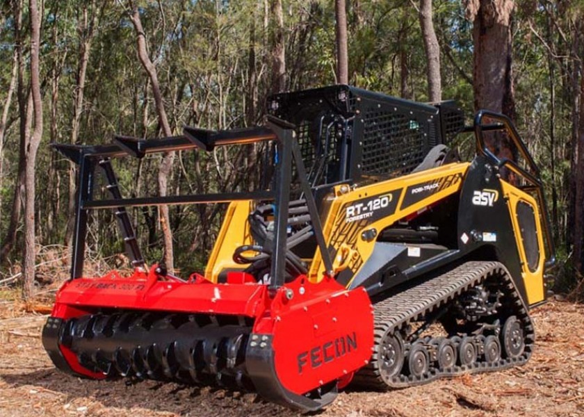 120HP Posi-Track with Forestry Mulcher 3