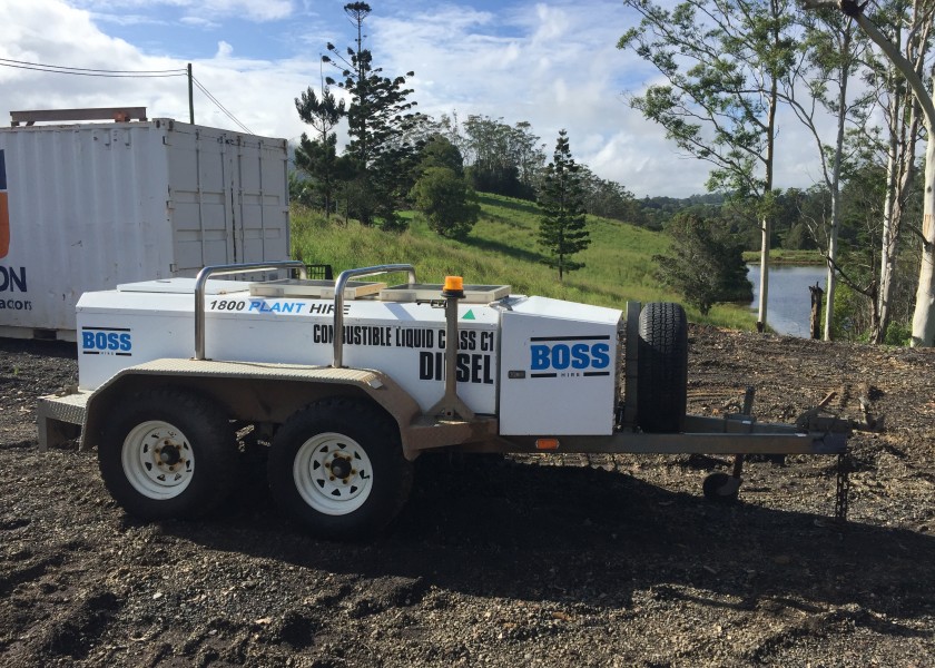 1250Ltr Diesel Fuel Trailer 3