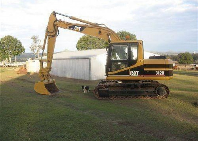 12T CAT 312B EXCAVATOR 1