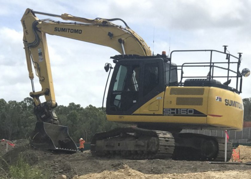 16T Sumitomo Excavator 1