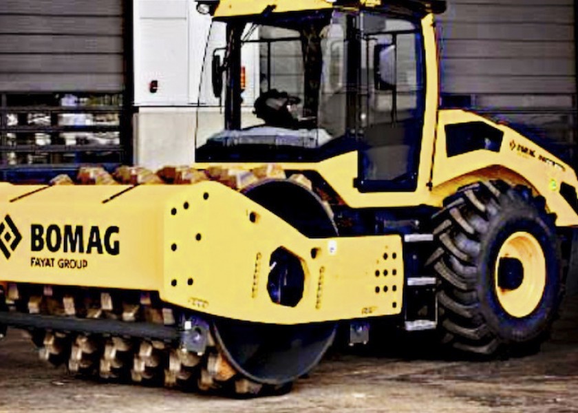 18T Bomag Padfoot Roller 1