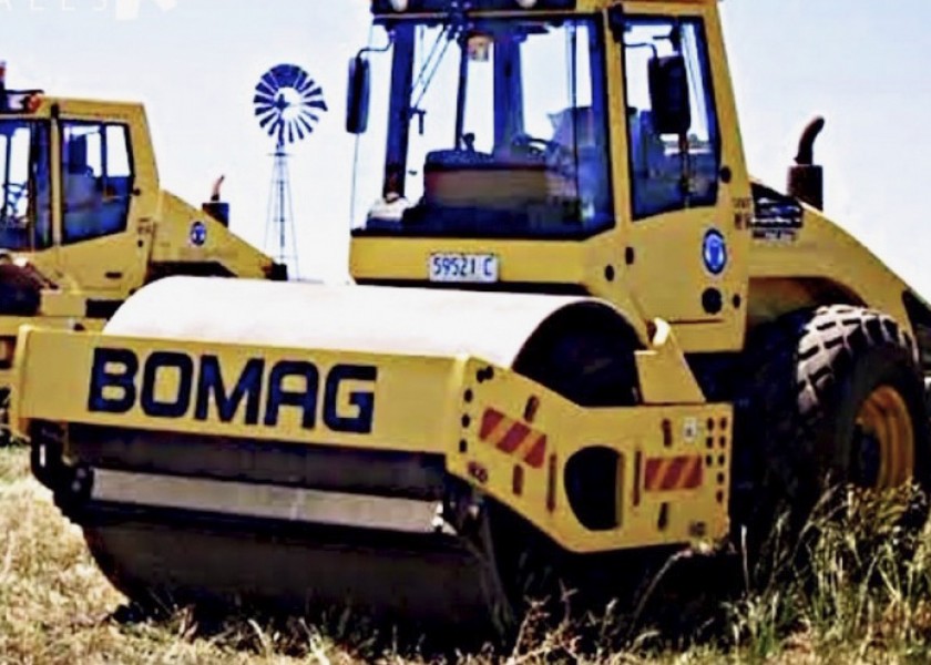 18T Bomag Padfoot Roller 2