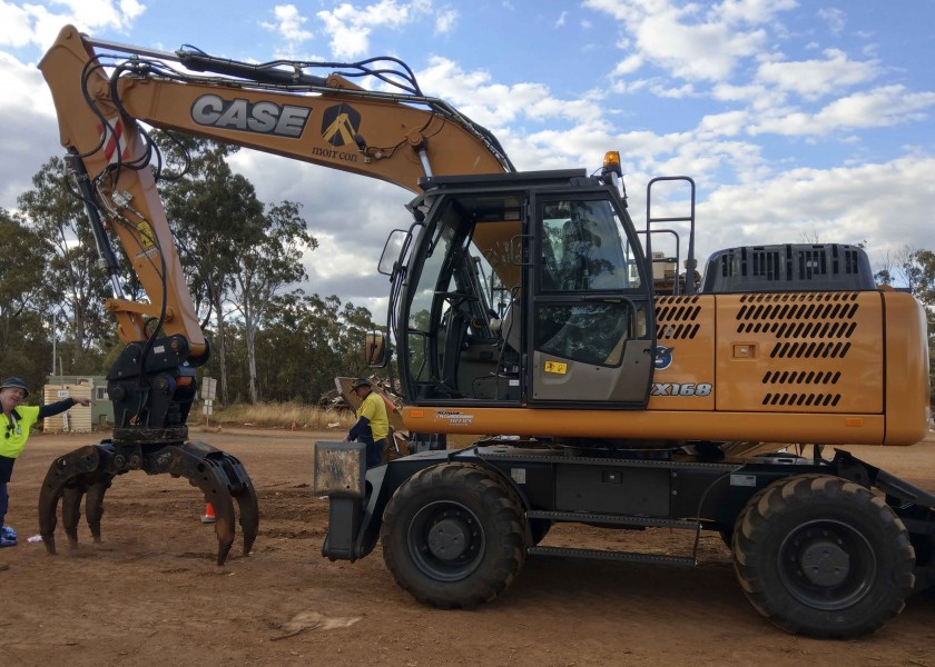 18T Case Wheeled Excavator 2