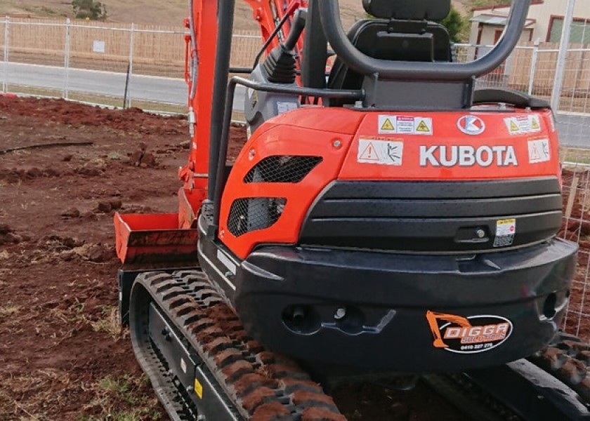 2.5T Kubota Excavator 3